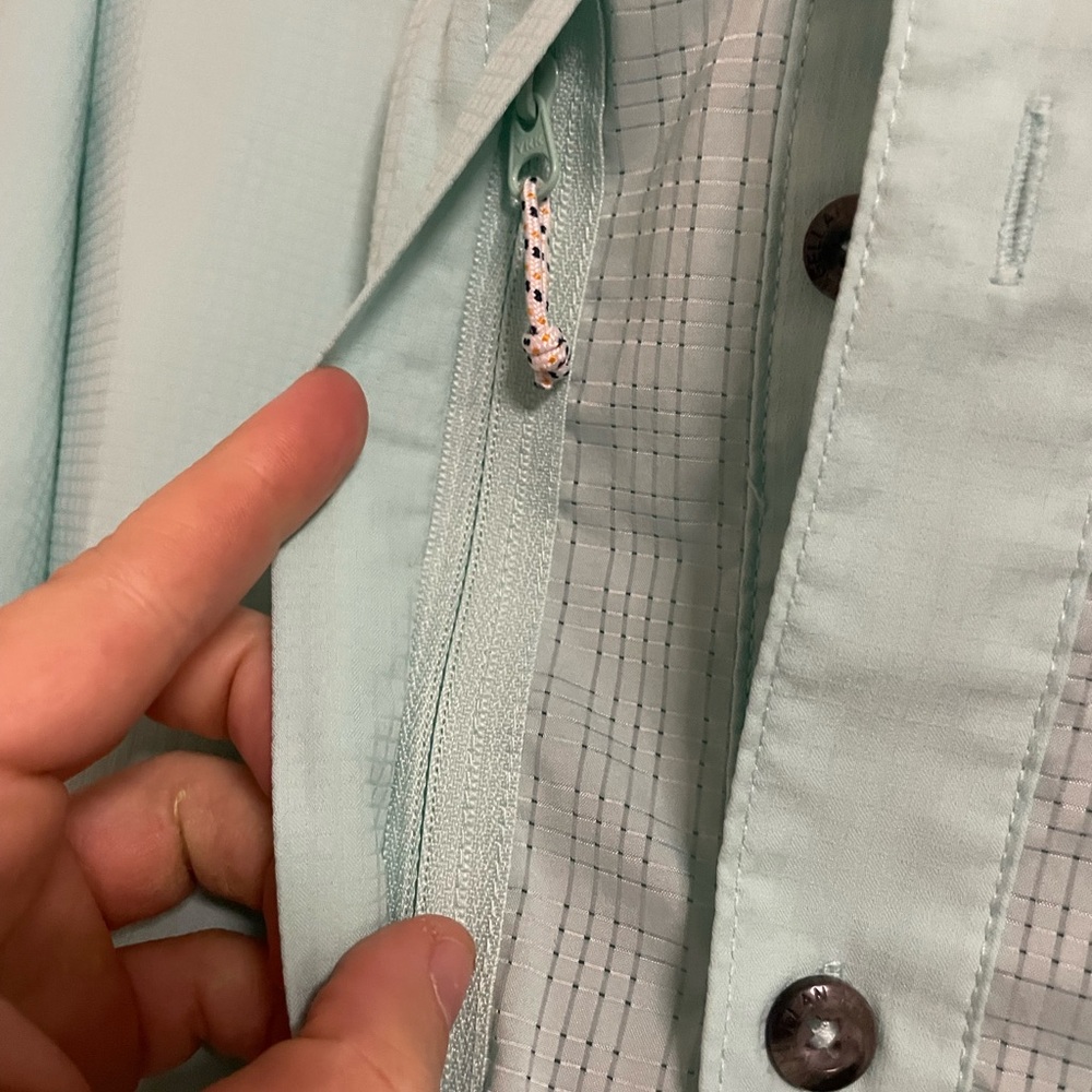 Magellan Outdoors Mint Green Fishing Shirt - Picture 4 of 8